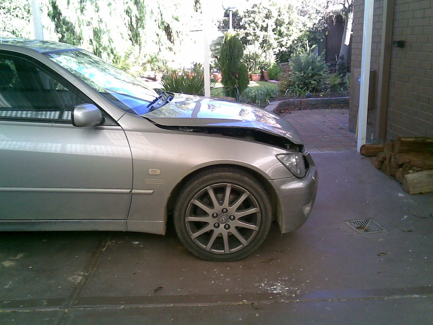 Two Accidents Equals One Bad Week Lexus IS200 / Lexus IS300 Club